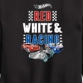 thumbnail image 3 of Hot Wheels - Red, White, and Racing  - Toddler And Youth Crewneck Fleece Sweatshirt, 3 of 5