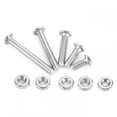 thumbnail image 4 of Tornillos de acero inoxidable, 210PCS M2.5 Tornillos hexagonales de acero inoxidable Juego de tuercas y tornillos Altamente versátil, 4 of 8