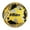 Yellow/Silver/Black, variant on Mitre Ultimax Evo Soccer Ball