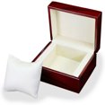 thumbnail image 2 of Wooden Watch Case Luxury Single Slot Wristwatch Box Organizer Storage Gift, 2 of 12