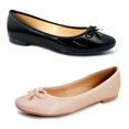 thumbnail image 1 of Flats Dama Duo Charol Negro Rosa Casuales Cómodos negro 24 Incógnita 109D02, 1 of 9