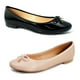 thumbnail image 1 of Flats Dama Duo Charol Negro Rosa Casuales Cómodos negro 26 Incógnita 109D02, 1 of 9