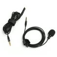 thumbnail image 4 of Micrófono Lavalier profesional Mini micrófono con clip de cuello 3,5 mm 2M Cable de audio Grabación en vivo Negro, 4 of 8