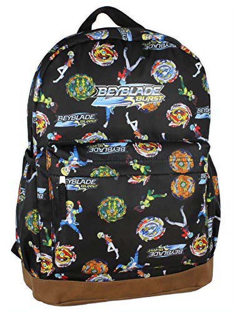 Mochila Escolar Intimo Beyblade Burst Spinner Top Estampado