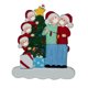 thumbnail image 1 of Cateissary Adorno de Navidad muñeco de nieve DIY personalizado árbol de Navidad colgante decoración del hogar Kits de decoración para fiestas 5 personas Cateissary HA001027-04, 1 of 1