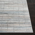 thumbnail image 3 of SAFAVIEH Sonoma Lucius Striped Area Rug, Grey/Ivory, 9' x 12', 3 of 8