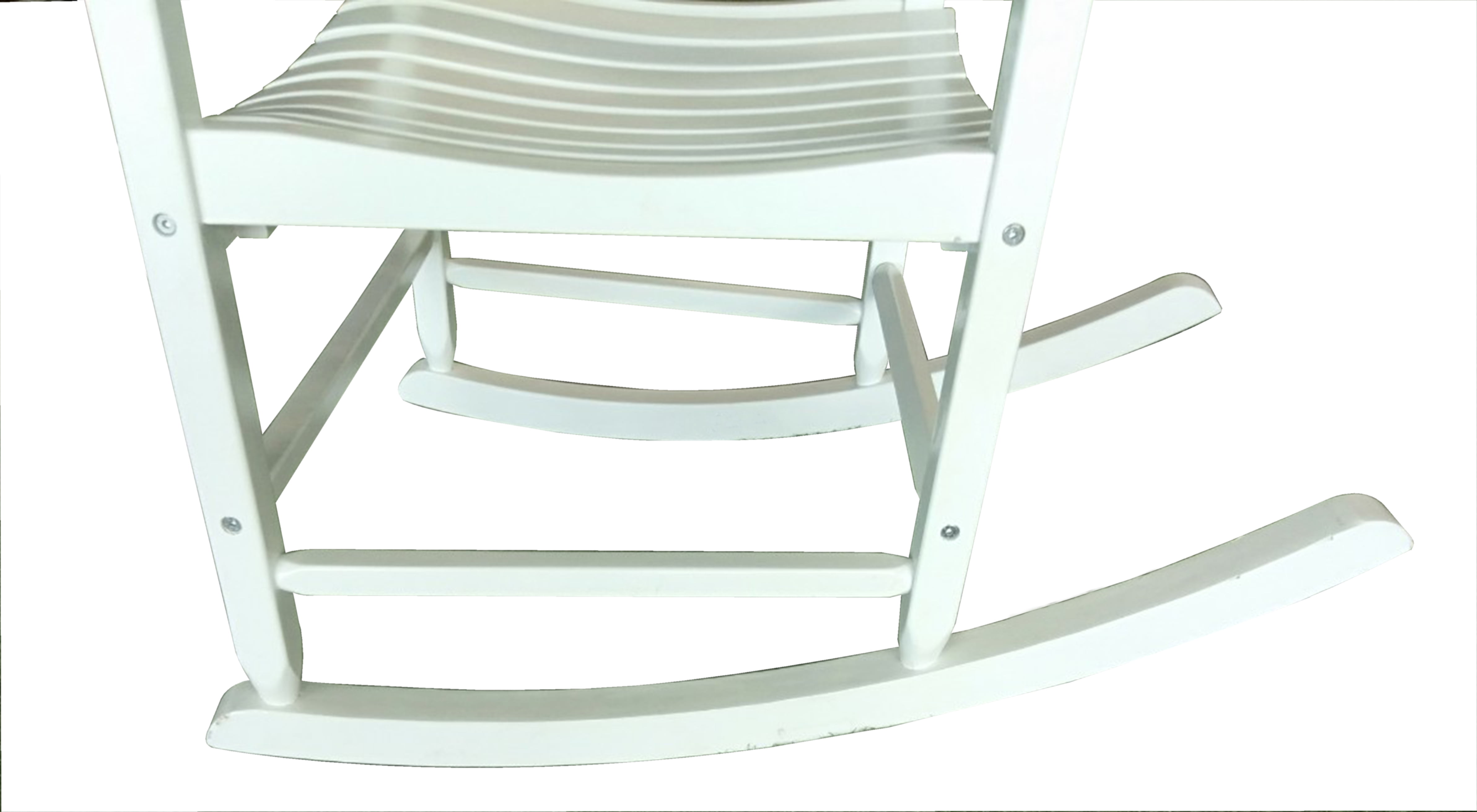 Mainstays Outdoor Wood Porch Rocking Chair, White