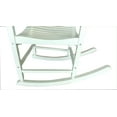 thumbnail image 2 of Mainstays Outdoor Wood Porch Rocking Chair, White, 2 of 9