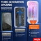 thumbnail image 4 of WUJU 8K Super HD De Alta Gama Sin Polvo Instalación Precisa De Vidrio Templado Compatible Para iPhone 15 14 13 12 11 Pro Max 14 15 Plus XS XR Protector De Pantalla, 4 of 4