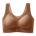 thumbnail image 2 of Womens Seamless Wireless Supportive Bras Push Up Comfort Soft No Underwire Full Coverage T-Shirt Bra Plus Size, 2 of 7