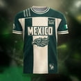 thumbnail image 5 of DXSCSE Mexico Soccer Jersey - 2026 Mexico Jersey Shirt for Soccer Game Fans Dark Green XL, 5 of 8