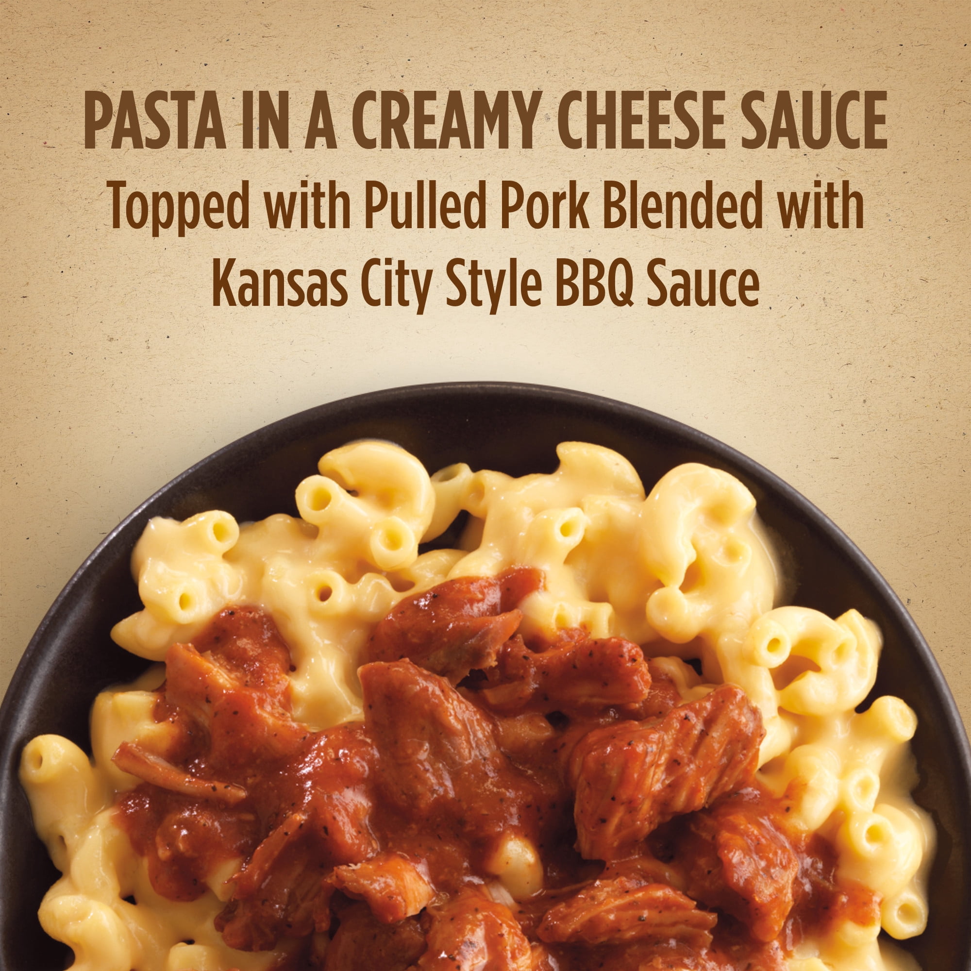 Marie Callender's Kansas City Style Pulled Pork Mac & Cheese, Frozen Meal, 11 oz. Bowl