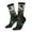 3 Black, variant on Surreal Panda Warrior Crew Socks for Men & Women, Breathable Casual Athletic Ankle Socks