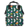 thumbnail image 1 of Fotbe Lgbt Penguin Mochila Maternidad - Lona de Sarga Impermeable, Mochila de Pañales de Gran Capacidad con Múltiples Bolsillos y Correas Ajustables, 1 of 6