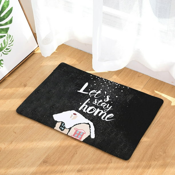 Christmas Home Non Slip Door Floor Mats Hall Rugs Kitchen Bathroom Christmas Home Non Slip Door Floor Mats