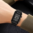 thumbnail image 6 of Sentmoon Luminous Multifunctional Waterproof Digital Watch Alarm Stopwatch Night-Glow Backlight Sport Casual Daily Wear Durable Electronic Wristwatch for Outdoor Activities and Work, 6 of 9