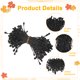 thumbnail image 2 of Uxcell 600-Pack Estambres de Flores para Manualidades, Pistilo Floral de Perla Artificial de Doble Cabeza de 5 mm para Hacer DIY [Negro], 2 of 6