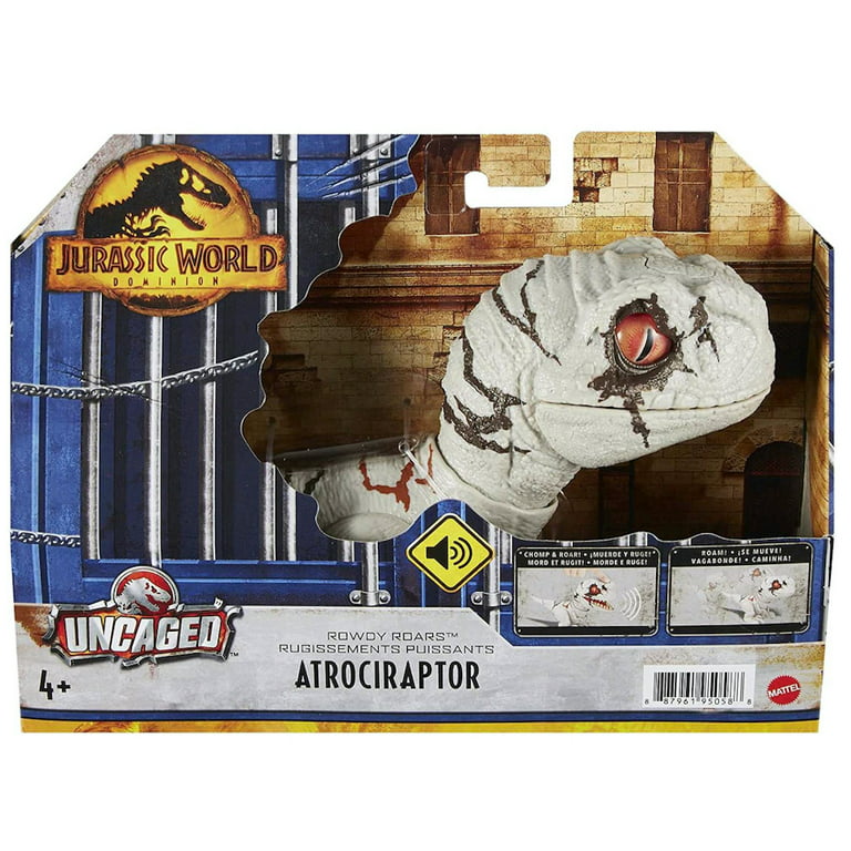 Jurassic World: Dominion Uncaged Rowdy Roars Atrociraptor (Ghost)