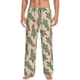 thumbnail image 1 of Balery Cowboy Christmas Trees Pantalones de pijama para hombre, pijama ultraligero, pantalón de descanso-Large, 1 of 6