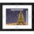 thumbnail image 3 of Christmas Tree under Snowfall, Seasons Transportation Framed Art Print Wall Art Sold by Art.Com, 3 of 6