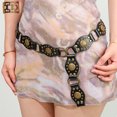 thumbnail image 5 of Rivet Studded Belt Western Waistband Pants Belt Fashion Ethnic Waiststrap Dress Belt Women Waist Ornaments for Party, 5 of 8