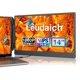 thumbnail image 1 of Extensor de Monitor Leudaich Negro FHD IPS Portátil para Pantalla Dual, 1 of 7