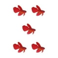 thumbnail image 3 of Thinsony Magnifiquement Conçu Simulation Artificielle Lumineuse Poissons Rouges pour les Aquariums Bronzage Rouge 5Set, 3 of 6
