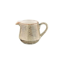 Terrain dia.1.75" h:2" 3 oz. Round Brown Porcelain Creamer