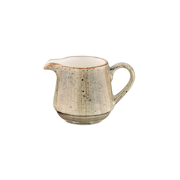 Terrain dia.1.75" h:2" 3 oz. Round Brown Porcelain Creamer
