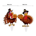 thumbnail image 4 of GFHFHITJ Thanksgiving Turkey Yard Sign with Stakes for Holiday Lawn Yard Indoor Outdoor Hanging Turkey Wall Decor Garden Decorations Fall harvests Welcome Sign Patio Yard Decor, 4 of 7
