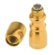thumbnail image 1 of Punta de taco de billar 3 en 1, accesorios de metal para tacos de billar Oro, 1 of 9