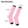 thumbnail image 2 of Sigee Pink Bows for Socks for Men Women Socks Stocking Compression Socks, 2 of 6