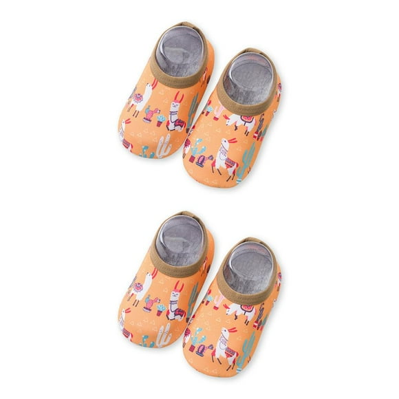 Soidarity 1 par de zapatillas de agua para niños, suela de silicona antideslizante, zapatos de natación adorables para niños y niñas, botas Type2 NO2