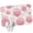 Pink, variant on Front Door Mat 15.7"x23.6", Orange Marble Non Slip Backing & Low Profile Doormats, Absorbent Muddy Dirt Trapper Door Mats for Front Back Door Entryway All-Weather Gold White Geometric Hexagon Modern