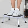 Xiaojmake 1 Step Ladder Folding Step Stool Steel Ladder Sturdy And Wide Pedal Mini-Stool
