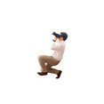 thumbnail image 3 of 1:64 Hand Painted Model People Figure Diorama Scenery building accessory decor Photographer White, 3 of 9