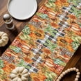 thumbnail image 2 of Fall Thanksgiving Table Runner, Autumn Thanksgiving Kitchen Dining Table Decoration for Home Party Decor 13x36 Inches, 2 of 9