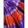 thumbnail image 4 of Panel de encaje Tie Dye Shoulder abierto más tamaño superior Rosegal  Camisetas tallas grandes, 4 of 5
