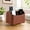 coffee, variant on Leather Remote Control Holder for Table, 360° Rotating TV Remote Caddy, Bedside Organizer for Media Devices, Phone, Glasses, Office Supplies Storage