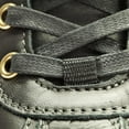 thumbnail image 4 of unbranded 1Par Cordones Planos De Encerados Negros Para Tenis Y Casuales, 4 of 8