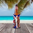 thumbnail image 2 of Carolines Treasures SC9829MUK Basset Hound with English Union Jack British Flag Ultra Hugger for slim cans Slim Can, 2 of 6