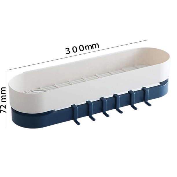 Soporte De Almacenamiento Para Baño, Estante De Almacenamiento Giratorio, Estante De Baño Giratorio Sin Costuras, Toallero, Organizador De Jabón Para Cocina Y Hogar Yuarrent HA022573-00