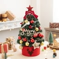 thumbnail image 1 of Árbol de Navidad flocado traje rosa escritorio árbol de Navidad decoración regalo árbol de Navidad decoración bricolaje árbol de Navidad mini, 1 of 6