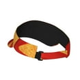 thumbnail image 2 of Zufioo Tortilla chips Print Adult Hollow Hat, Sun Protection Sports Hat - Sweat-absorbent, Adjustable Velcro Style, Unisex, Suitable for Outdoors, 2 of 7