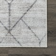 thumbnail image 4 of nuLOOM Regan SpinClean Modern Geometric Machine Washable Area Rug, 8' x 10', Regan Light Grey, 4 of 7
