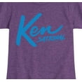 thumbnail image 3 of Barbie - Kensational - Girls Fitted Short Sleeve Graphic T-Shirt, 3 of 5