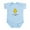 Sky Blue, variant on CafePress - Rock Climbing Chick Infant Bodysuit - Baby Light Bodysuit, Size Newborn - 24 Months