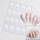 thumbnail image 4 of Cat Nail Art Stickers French Nail Decals 3D Adhesive Cat Designs Nail Decals Cat Nail Art Decorations for Women Girls, 4 of 4
