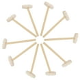 thumbnail image 3 of Ortofally Wooden Hammers Small Wood Mallets: Mallet Hand Tool Small 10pcs Pounding Educational for Lobster Chocolate Egg Cracking, 3 of 10