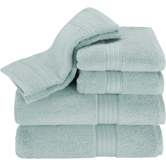 Kassatex KDK-256-REB Kassadesign Towel Set, Robins Egg Blue